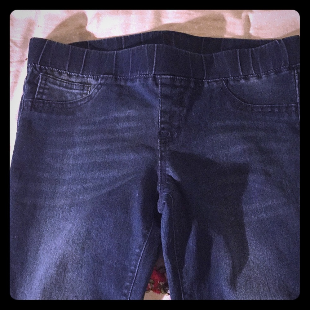 Dark blue long sleeve pants